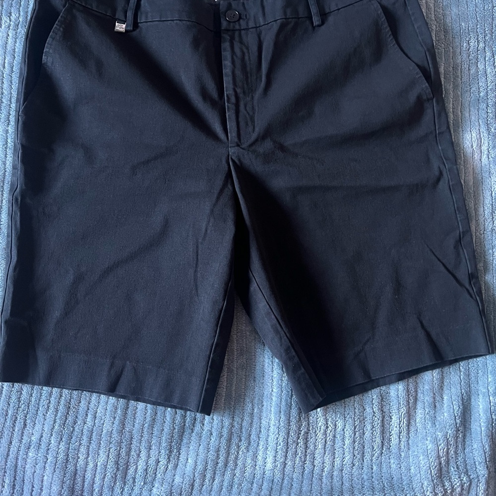 Lauren Ralph Lauren Bermuda Shorts Petite Twill Stretch Women Sz 16. RegulBlack